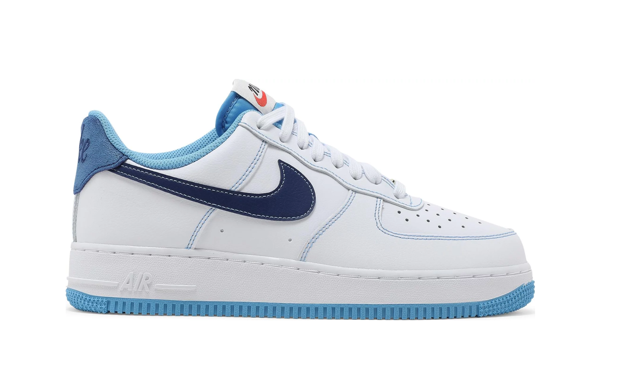 Air Force 1 '07 'First Use - White University Blue' – whatever on