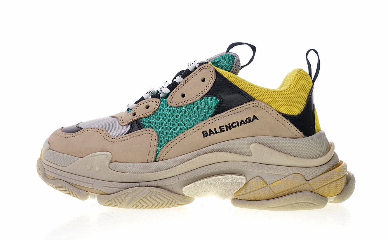 Triple s green and yellow solid sole - whatever on 